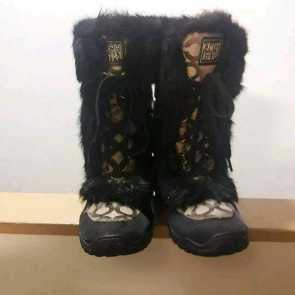 NEW WINTER COACH SIG C BOOTS SIZE 6 - Picture 2 of 6